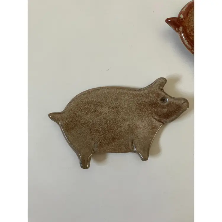 Pig Tea Bag or Trinket Coasters Dish Plates
