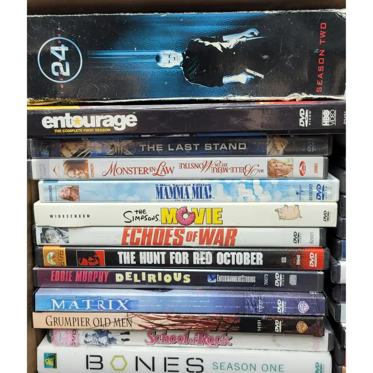 Lot of 50 DVDs Assorted Titles - Singles, Box Sets All in VG or Excellent Condition (Lot 1)