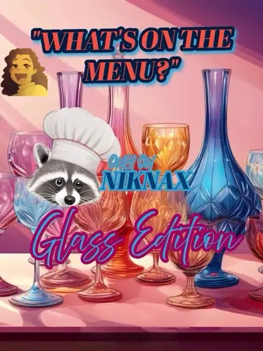 What's on the Menu-Glass Edition🍷Auntie Q's🍷 
