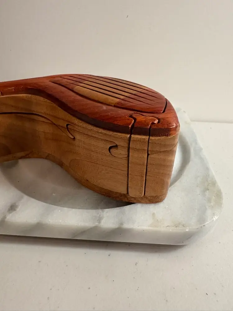 Wood Golf Club Puzzle Box