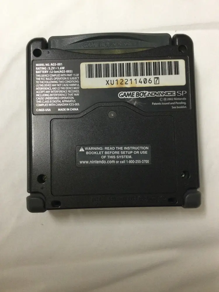 Gameboy With Game Advance Wars 2 Untested