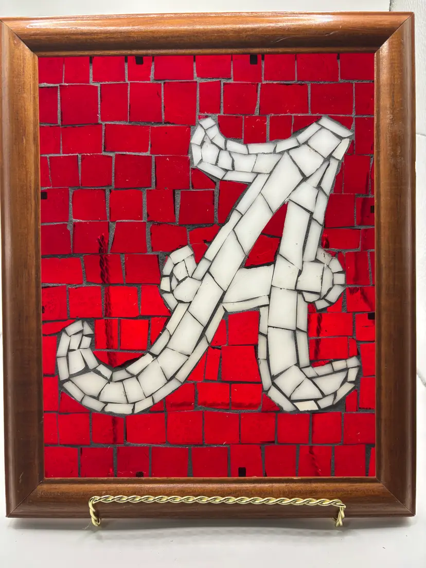University of Alabama Stained Glass Mosaic