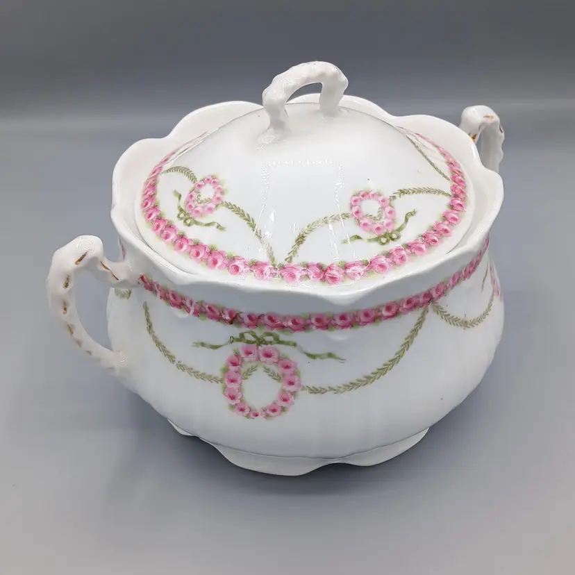 #018 Vintager KPM Biscuit Jar, Germany