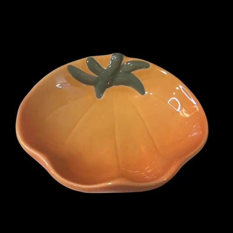 Williams Sonoma Heirloom Tomato/pumpkin Dipping Bowl 5inch