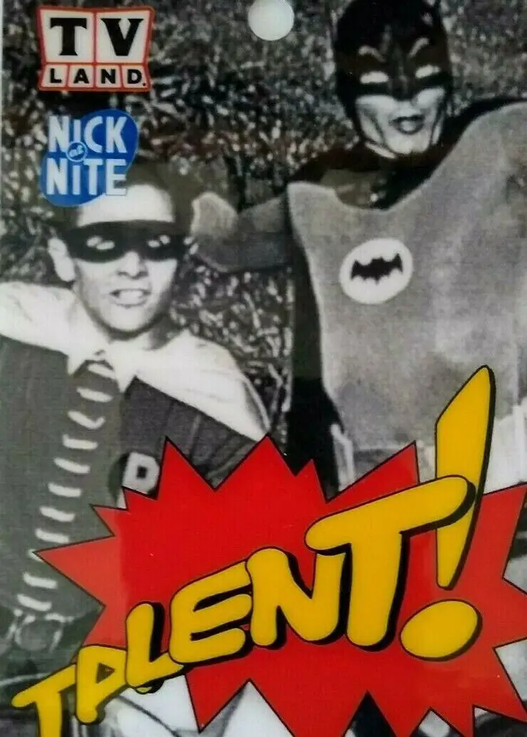 #01 Batman And Robin Special Talent Pass TV Show Reboot Laminated Superhero 2002