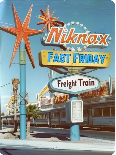 Fast Friday Freight Kitsch With Boom ca