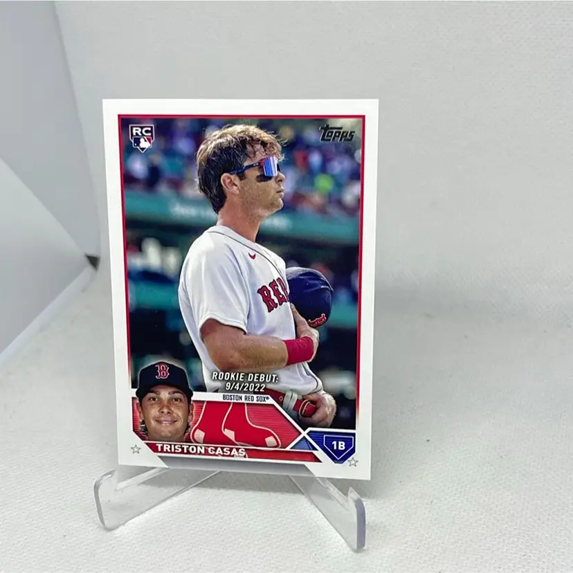 2023 topps update debut triston casas #us221 Rookie Boston Red Sox