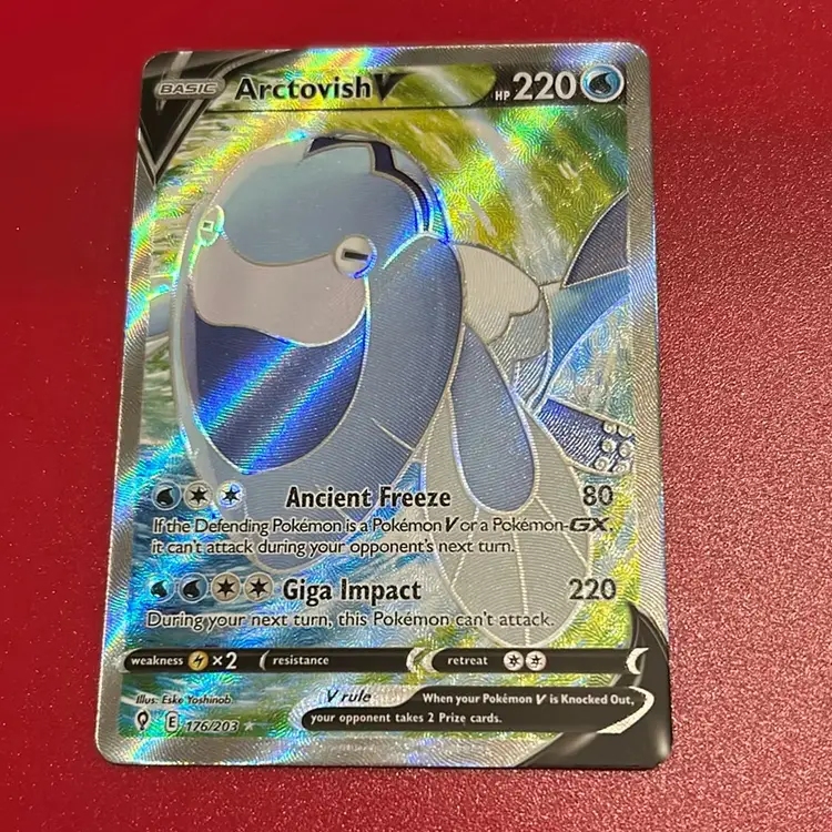 Arctovish V 176/203 Evolving Skies NM Full Art Ultra Rare Pokemon Card