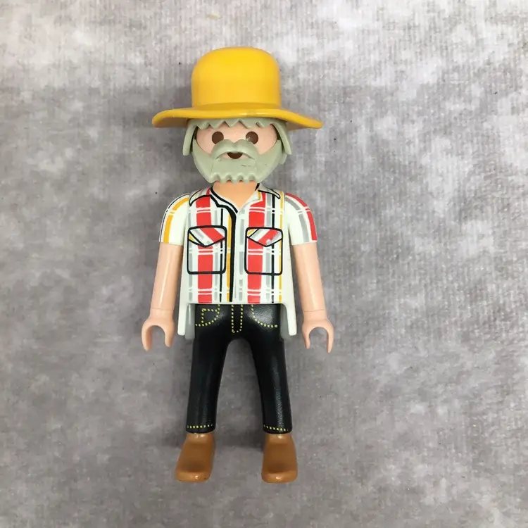Playmobil Country/Western Figure Jeans & Yellow Hat