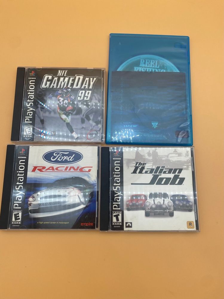 PlayStation 1 Mixed Lot of 4 Different Video Games - 1997-2001