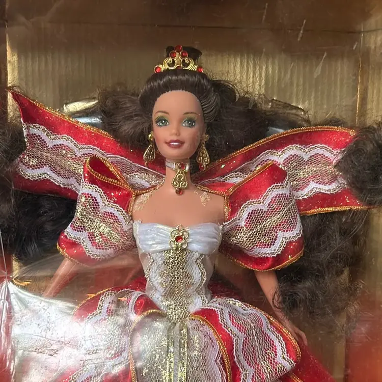 10th Anniversary Happy Holidays Barbie 1997