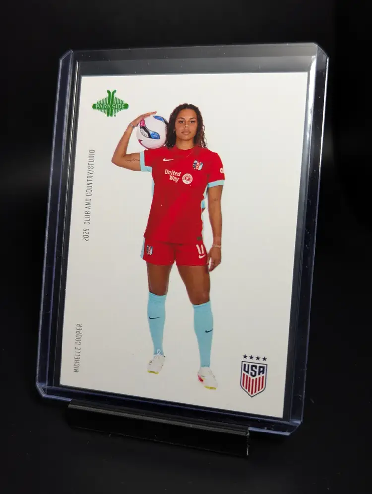 2025 Parkside NWSL/USWNT Club and Country Studio /200 Michelle Cooper
