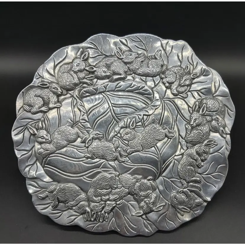 Arthur Court 1990 Bunny Trivet