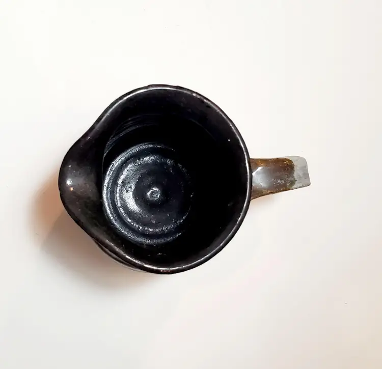 Studio Art Pottery Signed Handmade Rustic Pitcher