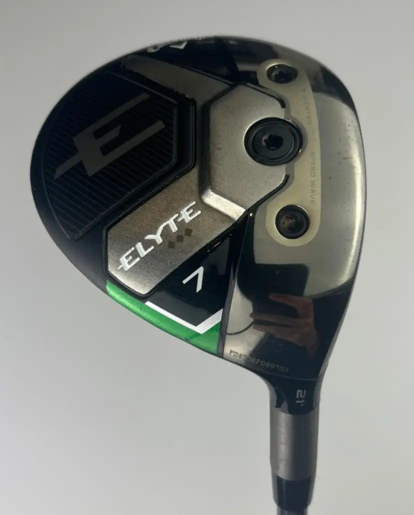 Callaway Elyte Triple Diamond 21* 7 Wood - Aretera EC1 Blue 75 Stiff - EXCNT +HC