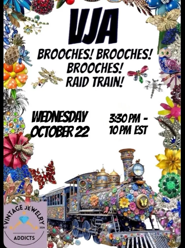 Brooches! Brooches ! Brooches! Raid Train 