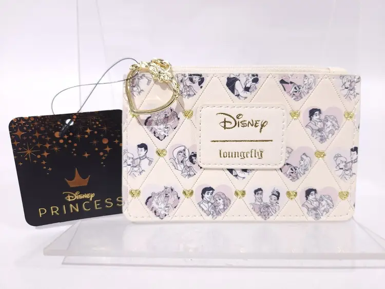 Loungefly Disney Princess Couples Cardholder BNWT NEW With Tags Bell Ariel More!
