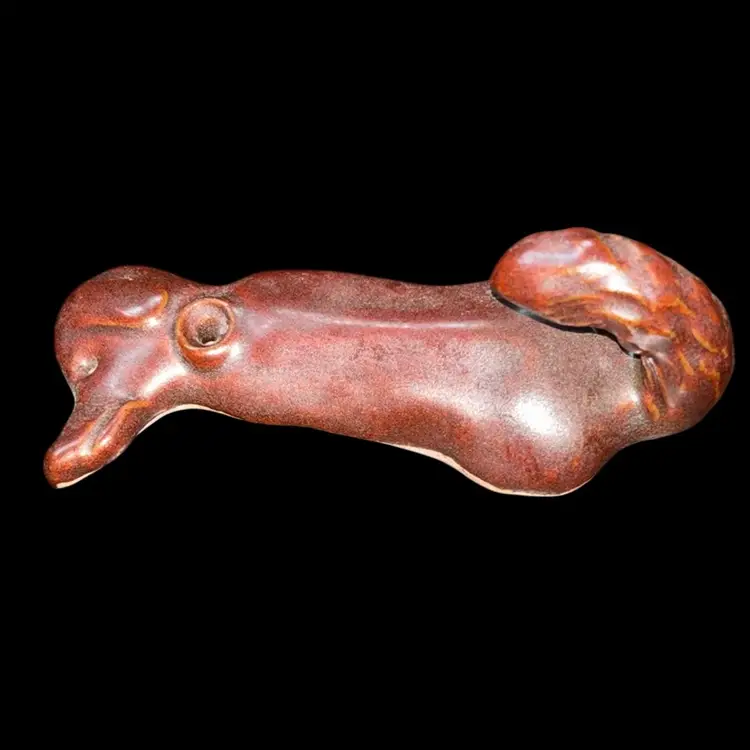 Ceramic Dog Wall Hanging