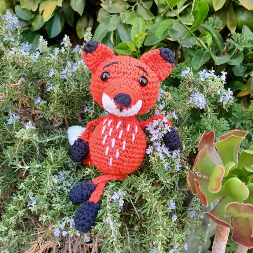 My crochet fox
