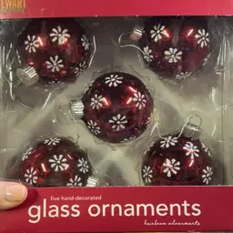 Two Boxes Of Ornaments 10 In Total
