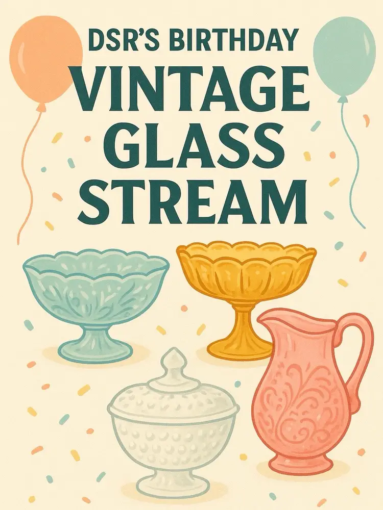 Ring In My 36th Birthday With My Vintage Depression Glass Stream