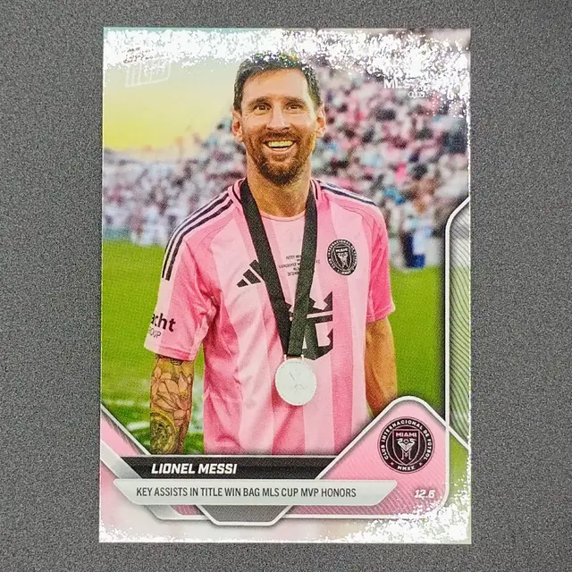 Lionel Messi 2025 MLS Topps NOW Card 144