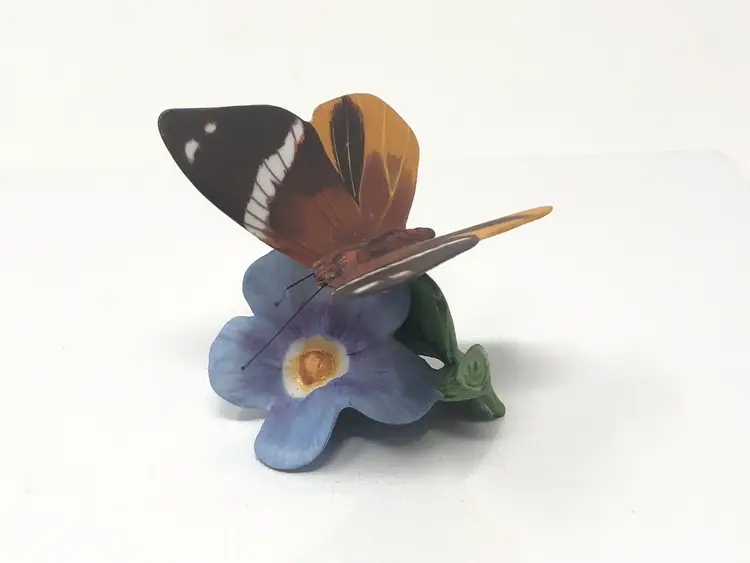 Franklin Mint Butterflies of the World Tufted Jungle King 1985