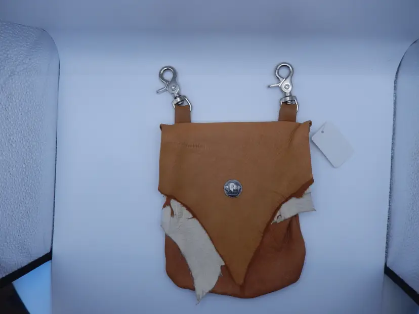 Hide & Soul Leatherworks Buffalo Hide Hip Purse / Bag (Belt Loop)