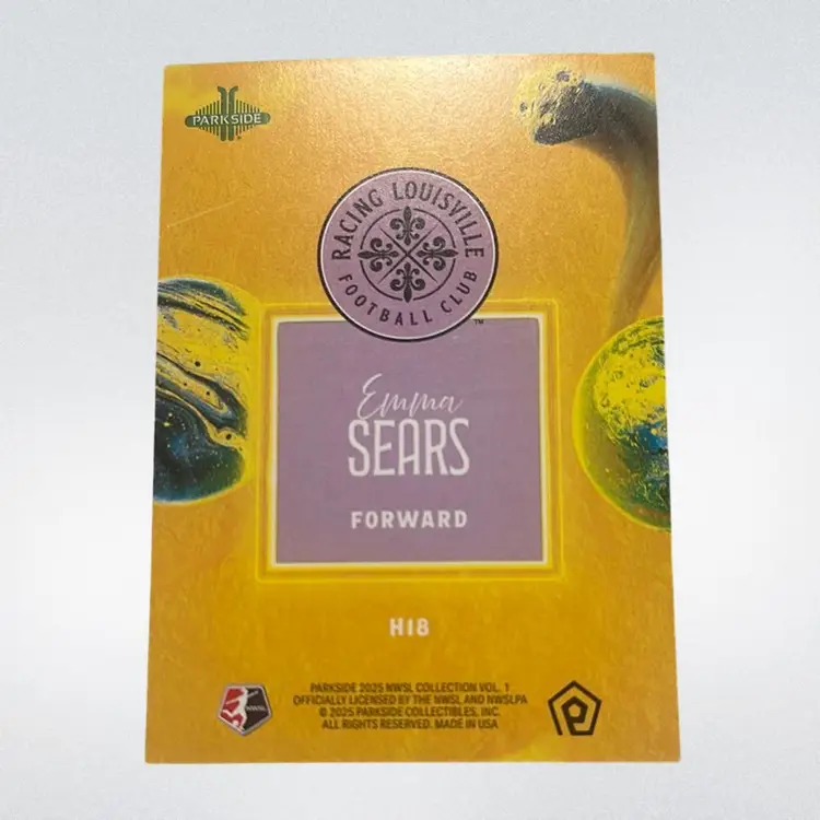 Emma Sears 2025 Parkside NWSL Vol. 1 Hyped