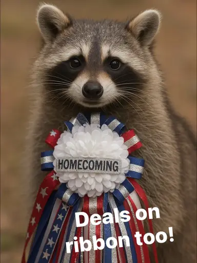 Crafting Homecoming Mums! Come Hang Out! 