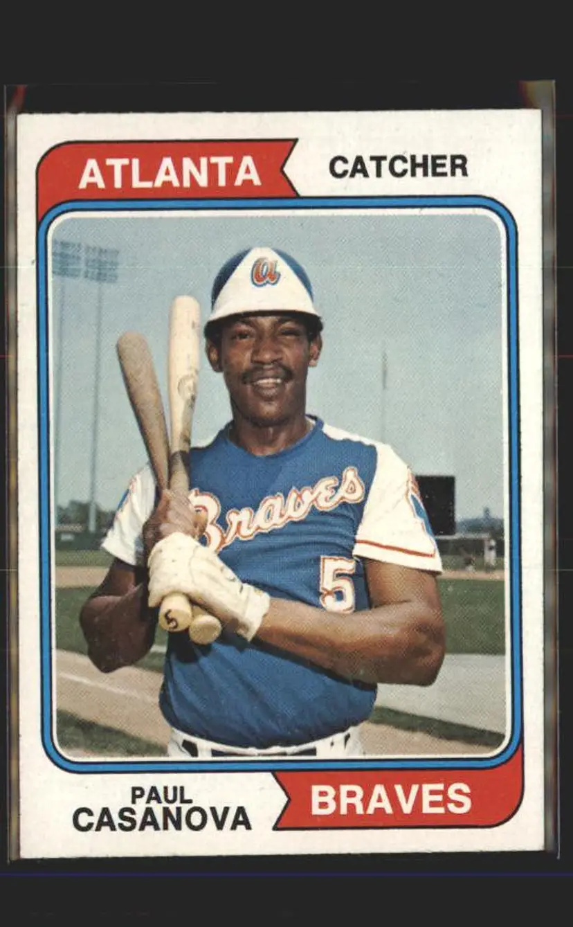 1974 Topps #272 Paul Casanova - (pk5) - Atlanta Braves