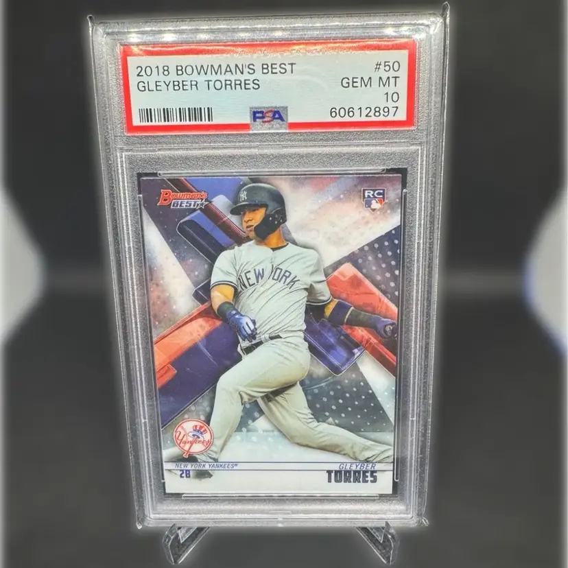 2018 Bowmans Best Gleyber Torres RC PSA 10 New York Yankees