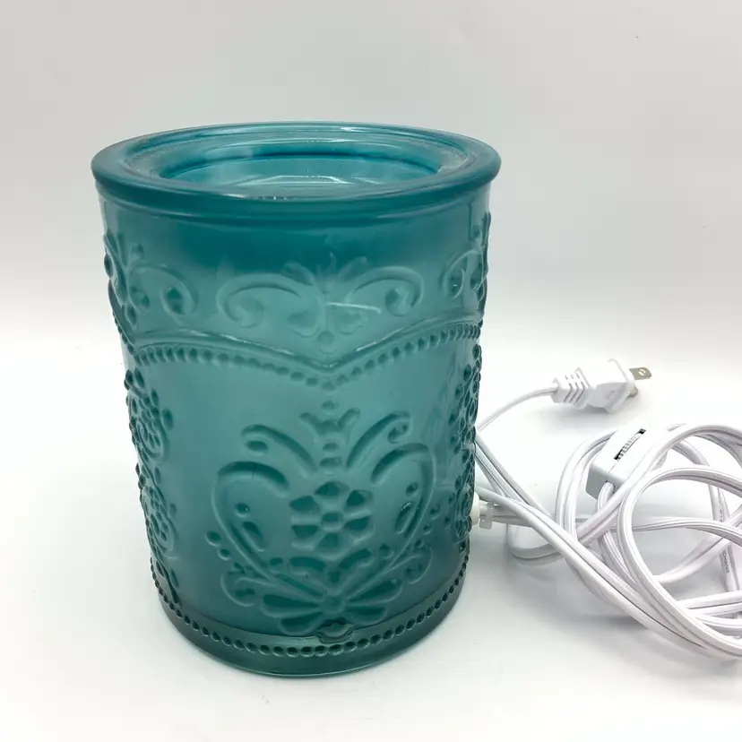 Seafoam Blue Fragrance Warmer Pioneer Woman Amelia Tested 5.5"