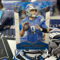 Matthew Stafford Jersey Card