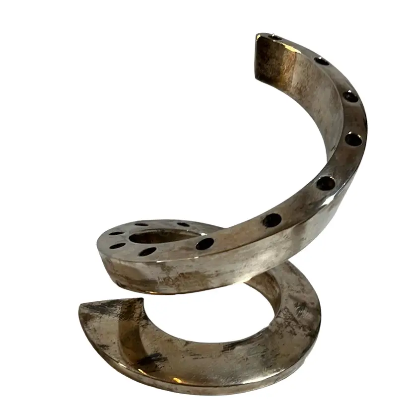 Dansk Candle Holder Cool Spiral Shape 5.25"