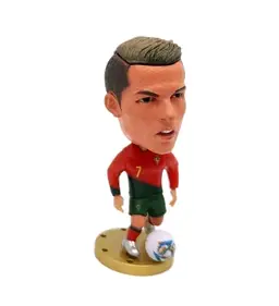SoccerWe Cristiano Ronaldo Manchester United #7 Soccer Football Mini Figure 2.5"