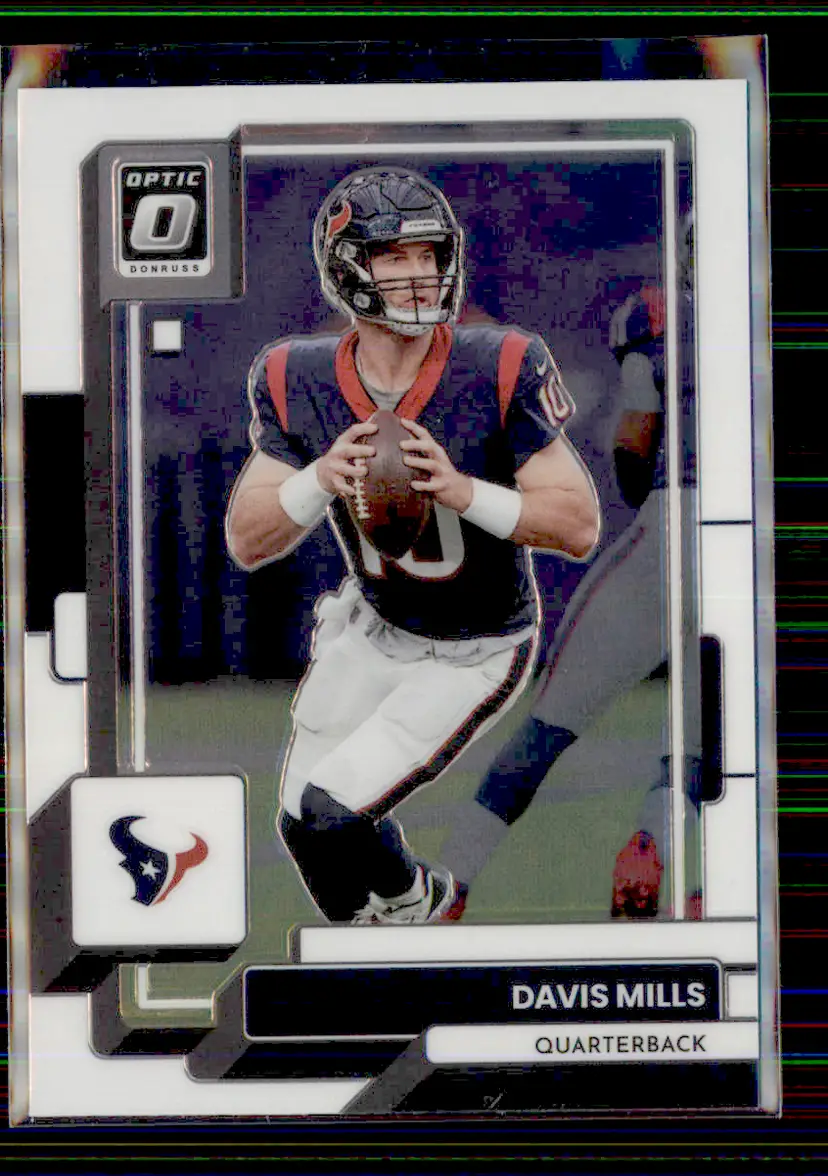 Davis Mills 2022 Donruss Optic #76 - Houston Texans - (130-117)