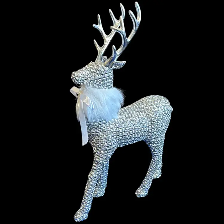 Glitter & Rhinestone Reindeer