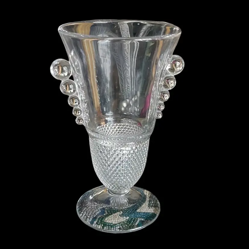 Duncan Miller Hobnail Vase