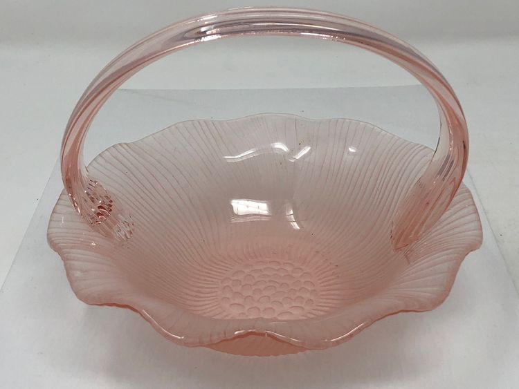 Laslo for Mikasa Pink Flower Candy Basket