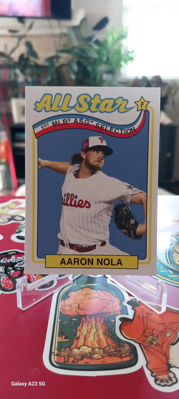 2018 Topps Throwback Thursday Set 23 1st All-Star Selection Aaron Nola