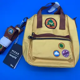 Loungefly Disney Pixar Up Russell's Yellow Wilderness Explorer Bag - New w/ Tags