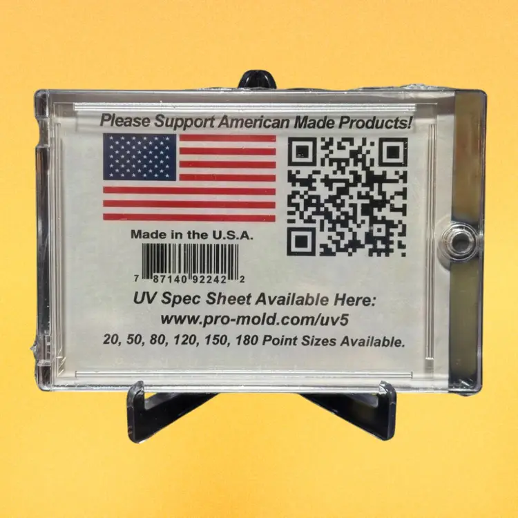 50pt Pro-Mold MH2UV5 Magnetic 50 Point UV Protected Trading Card Holders USA
