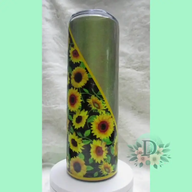 Sunflower Burst Tumbler