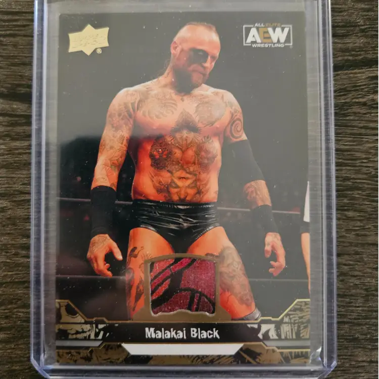 Malakai Black Gold Memorabilia AEW 2023