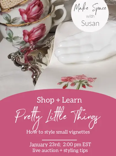 Pretty Little Things: styling small vignettes