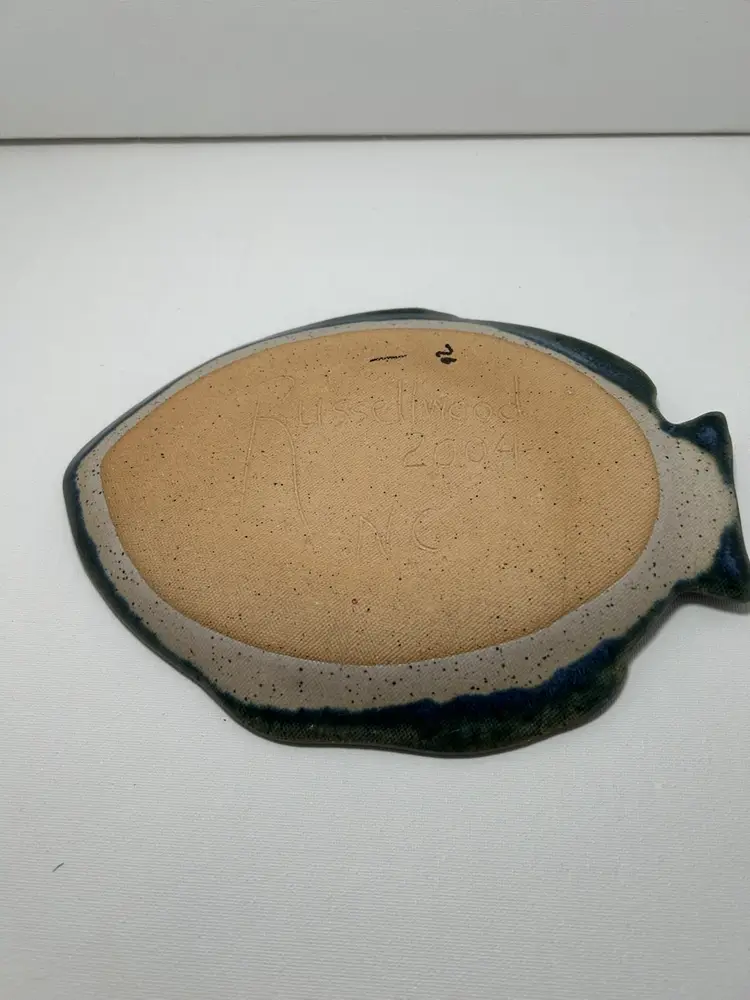 Russell Wood 2004 - Pottery Fish Plate