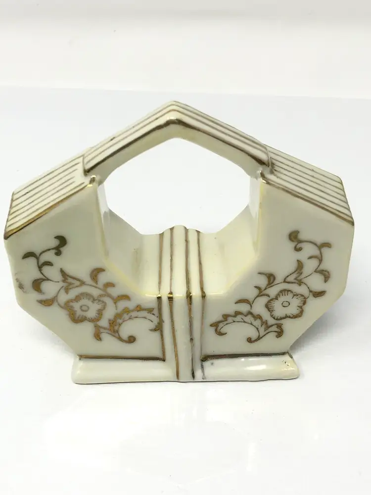 Art Deco Double Sided Salt and Pepper Shaker Japan