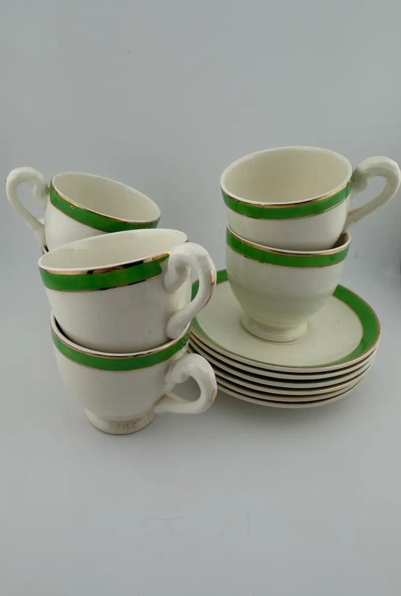 Myott England Cups And Saucers