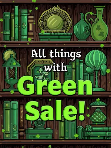 All Things with Green! 💚 Vintage Variety!